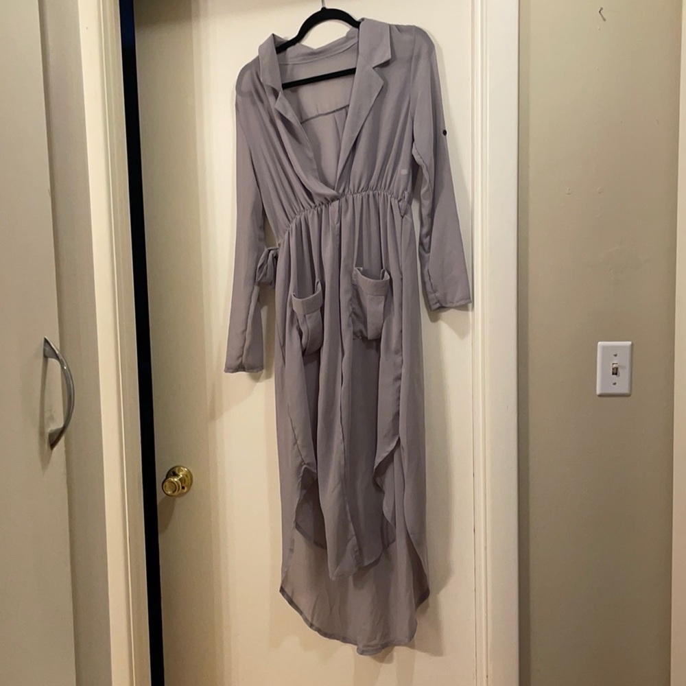 Never worn, sheer dress, needs slip